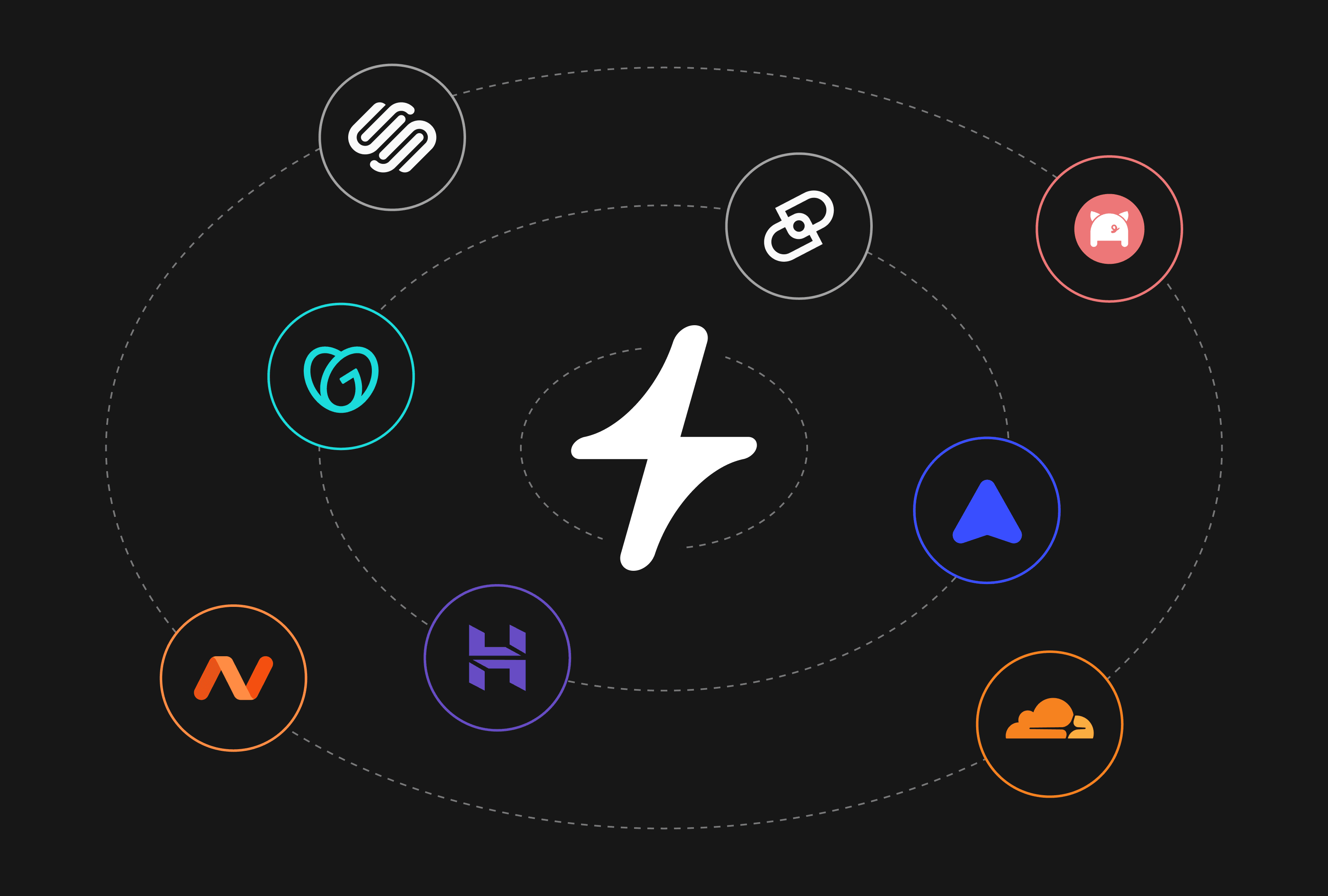 Best Domain Registrars in 2026 hero showing logos of GoDaddy, Namecheap, Porkbun, Cloudflare, Spaceship, NameSilo, Dynadot, Hostinger, and Squarespace